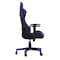 Flash Furniture Blue LeatherSoft Gaming Chair with Roller Wheels CH-187230-1-BL-RLB-GG - alternate 5